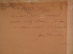 JAN BENDA 1897 - 1967 - KUBIZUJÍCÍ ZÁTIŠÍ
