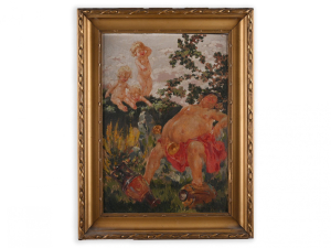 KAREL STROFF 1881 - 1929 - OPILÝ BAKCHUS