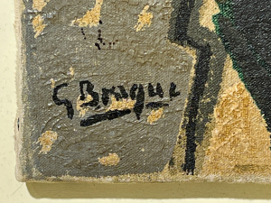 Braque Georges | Le tapis vert