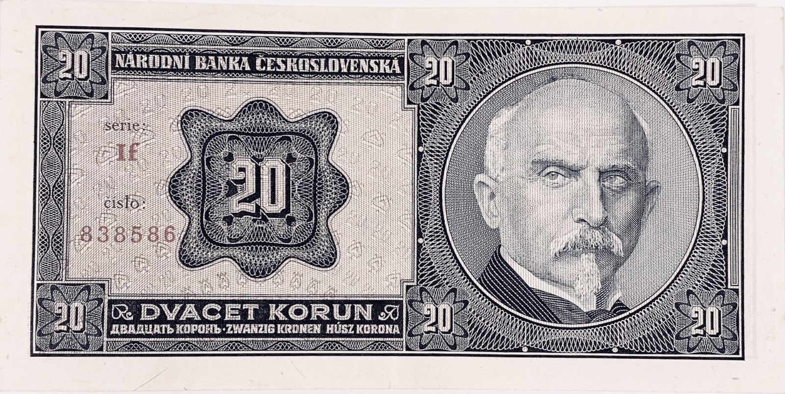 20 korun, 1926