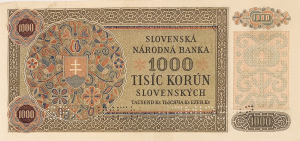 1000 korun slovenských, 1940