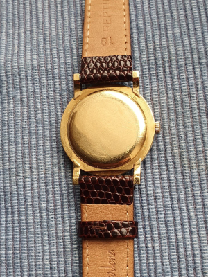 Zlaté hodinky  35 mm 18k
