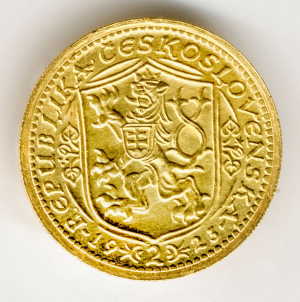 Zlatá mince "Svatováclavský 2 Dukát - 1923"
