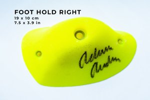 Small Yellow PU hold "Donetsk" - Foot Hold Right