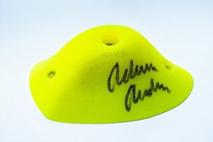 Small Yellow PU hold "Donetsk" - Foot Hold Right