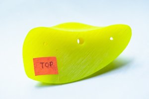 Small Yellow PU Hold "Kyiv" - Top Hold