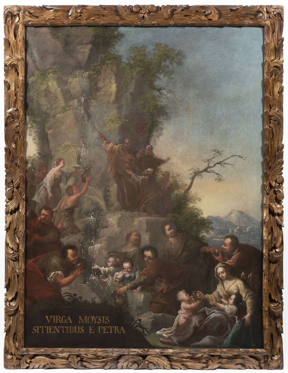 IGNÁC RAAB (ATTRIBUTED) 1715 - 1787 - MOJŽÍŠ NA ORÉBU