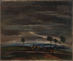 OTAKAR NEJEDLÝ 1883 - 1957 - TOVÁRNA/MELANCHOLICKÁ KRAJINA