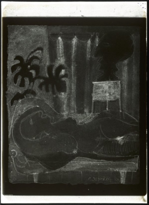 OTA JANEČEK 1919 - 1996 - V ATELIÉRU