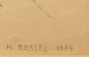 MILAN RESSEL 1934 - 2020 - SKLENÍK