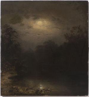 AUGUST BEDŘICH PIEPENHAGEN 1791 - 1868 - MĚSÍČNÁ NOC