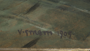 VIKTOR STRETTI 1878 - 1957 - GRABEN VE VÍDNI