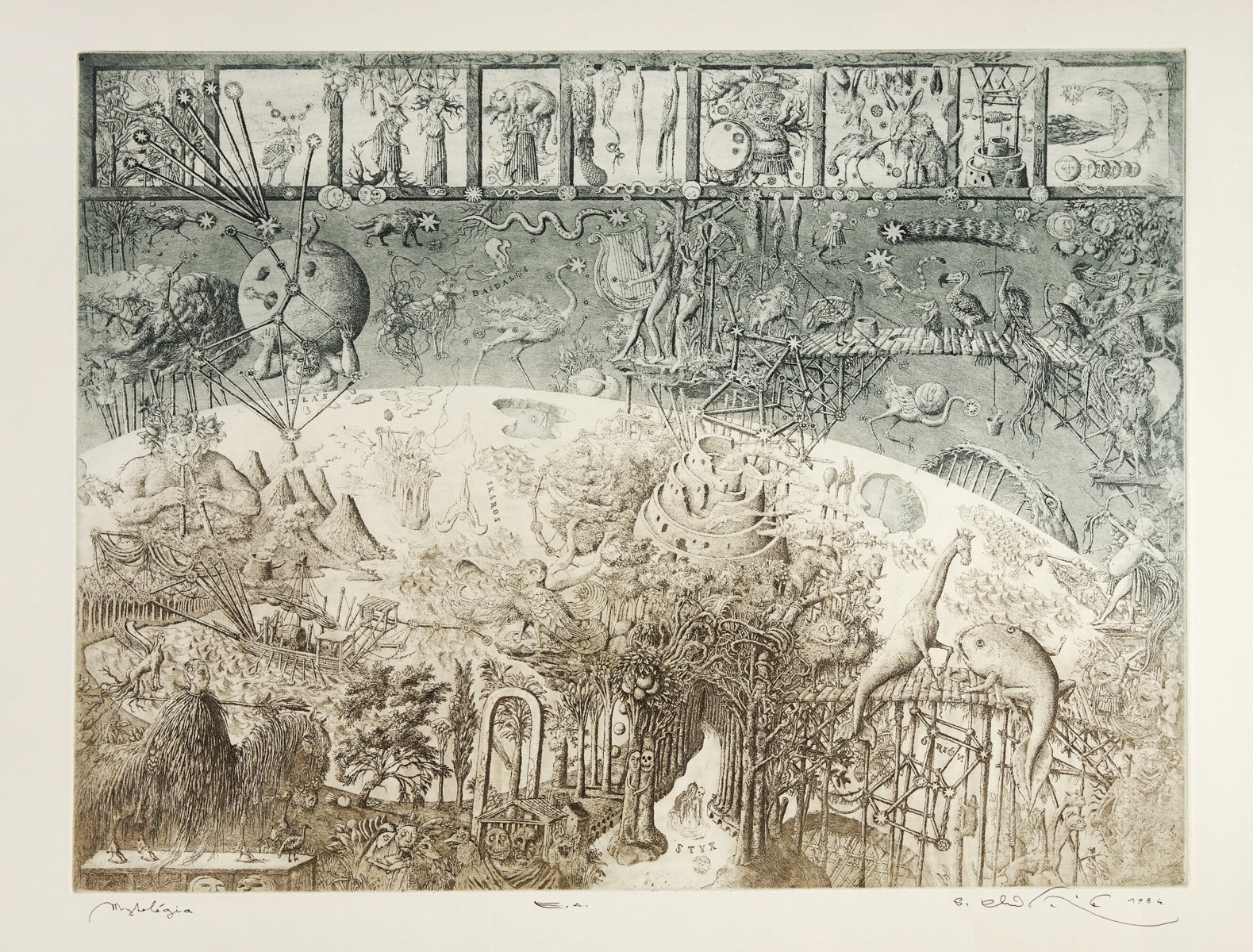 PETER KĽÚČIK (1953): Mytológia