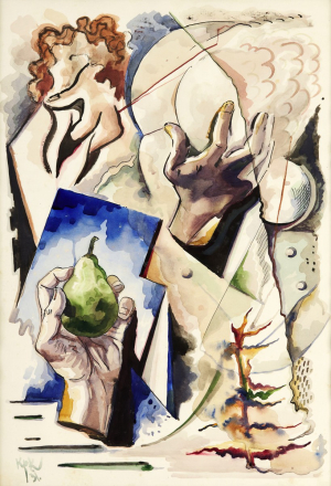 JAN KONŮPEK (1883-1950): Surrealistický motív