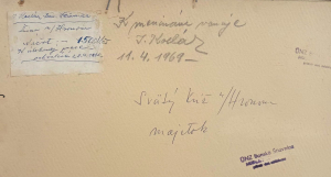 JOZEF KOLLÁR (1899-1982): Žiar nad Hronom