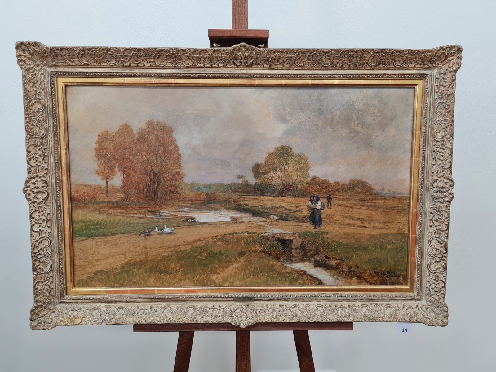 Hugo Charlemont - Podzim u rybníka