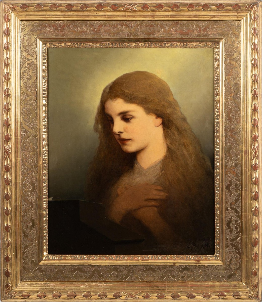 Gabriel Von Max - V roztoužení