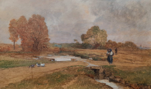 Hugo Charlemont - Podzim u rybníka