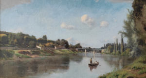 Victor Vignon - Plavba po řece (Oise)