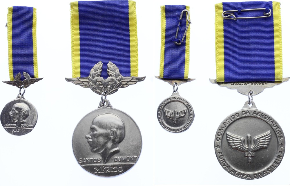 Brazil. Santos Dumont Medal