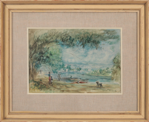 Willy Nowak – Vltava u Kamýku