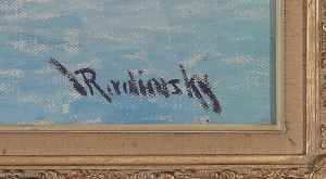 Václav Radimský – Zrcadlení na Seině