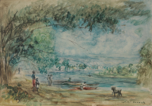 Willy Nowak – Vltava u Kamýku