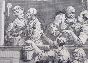 WILLIAM HOGARTH ( 1697 - 1764 ) - ROZESMÁTÉ PUBLIKUM