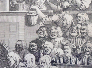WILLIAM HOGARTH ( 1697 - 1764 ) - ROZESMÁTÉ PUBLIKUM