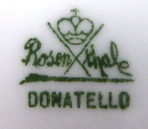 SECESNÍ MOKA ŠÁLEK - ROSENTHAL, DONATELLO