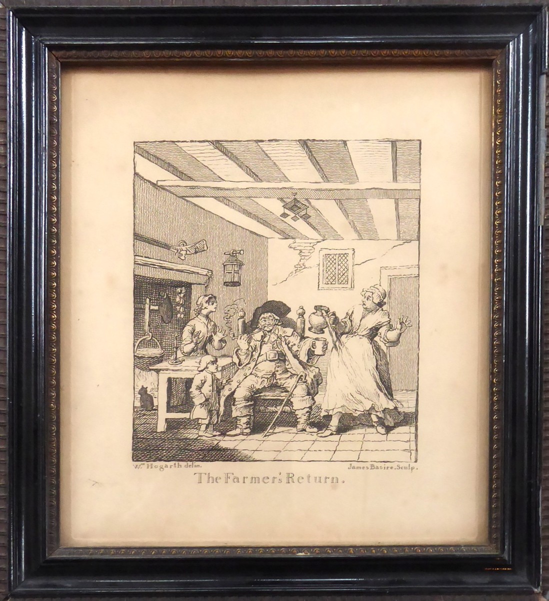 WILLIAM HOGARTH ( 1697 - 1764 ) - NÁVRAT FARMÁŘE