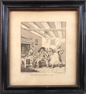 WILLIAM HOGARTH ( 1697 - 1764 ) - NÁVRAT FARMÁŘE