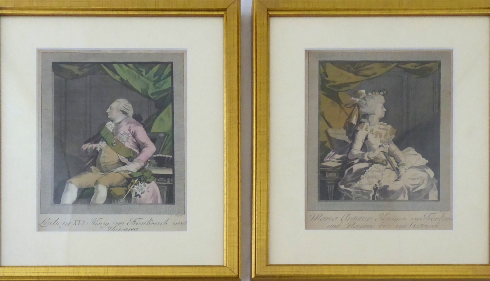 QUIRIN MARCK ( 1753 - 1811 ) - MARIE ANTOINETTA A LUDVÍK XVI.