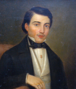 JAN HERZOG ( 1820 - 1886 )  - PODOBIZNA VÁCLAVA HEŘMANA