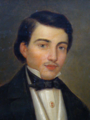 JAN HERZOG ( 1820 - 1886 )  - PODOBIZNA VÁCLAVA HEŘMANA