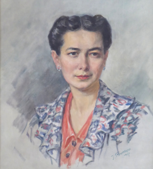 JOSEF PROKOP ( 1889 - 1969 ) - PODOBIZNA ELIŠKY HEŘMANOVÉ