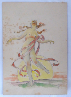 LADISLAV ŠALOUN ( 1870 - 1946 ) - SLUNEČNÍ VÍLA