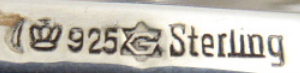 MALÝ STŘÍBRNÝ SVÍCEN - JAKOB GRIMMINGER, SCHWÄBISCH GMÜND