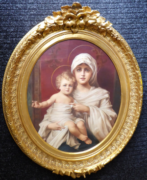 Gabriel von Max (1808 - 1846) - MADONA S DÍTĚTEM