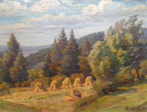 ANTONÍN J. BOBEK BOURA ( NAR. 1904 ) - NAD EXCELSIOREM V MARIÁNSKÝCH LÁZNÍCH