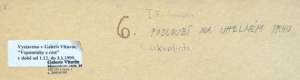 FRANTIŠEK TAVÍK ŠIMON ( 1877 - 1942 ) - PODLOUBÍ NA UHELNÉM TRHU
