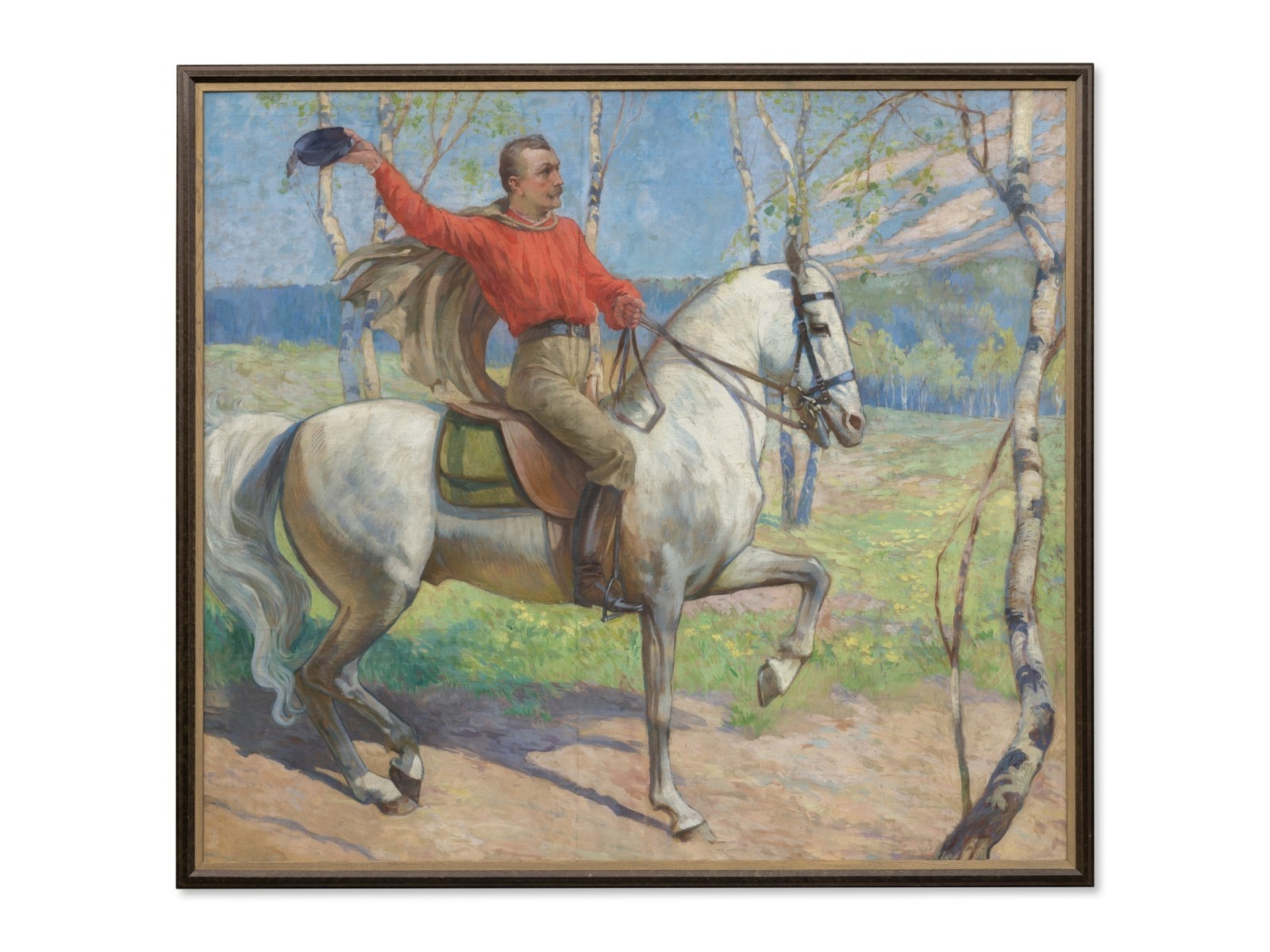 Václav Malý (1874 – 1935), Sokol na koni