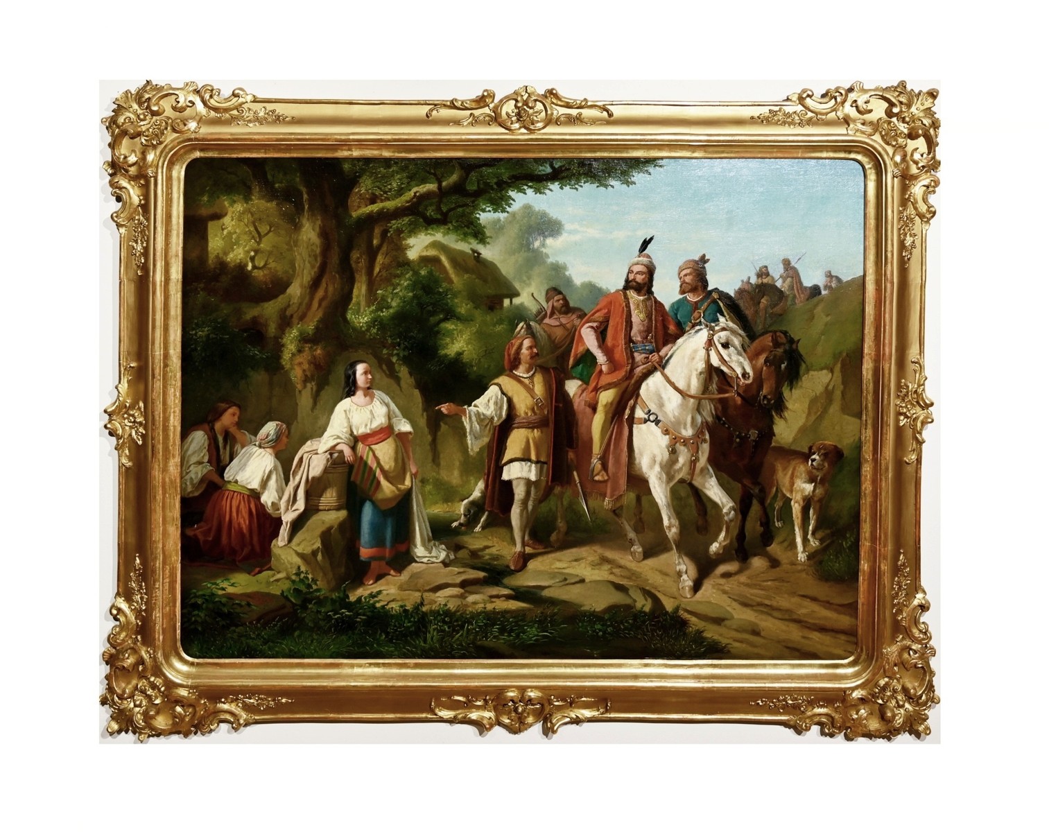 Karel Javůrek (1815 - 1909), Oldřich a Božena