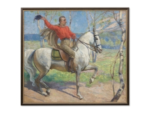 Václav Malý (1874 – 1935), Sokol na koni