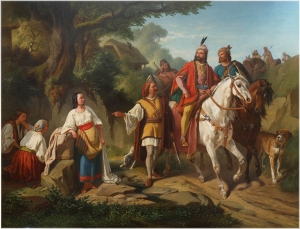 Karel Javůrek (1815 - 1909), Oldřich a Božena