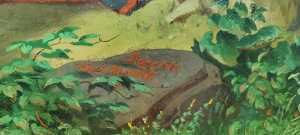 Karel Javůrek (1815 - 1909), Oldřich a Božena