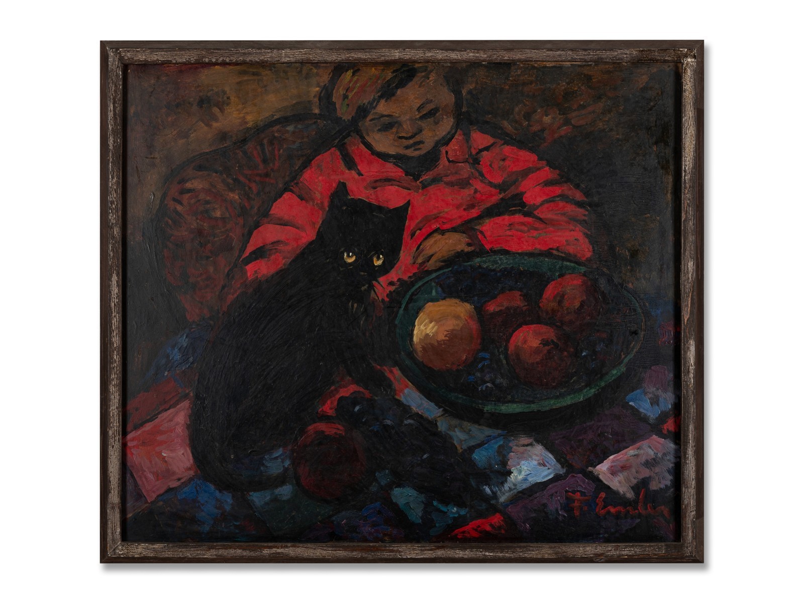 František Emler (1912 – 1992), Ivan s kotětem