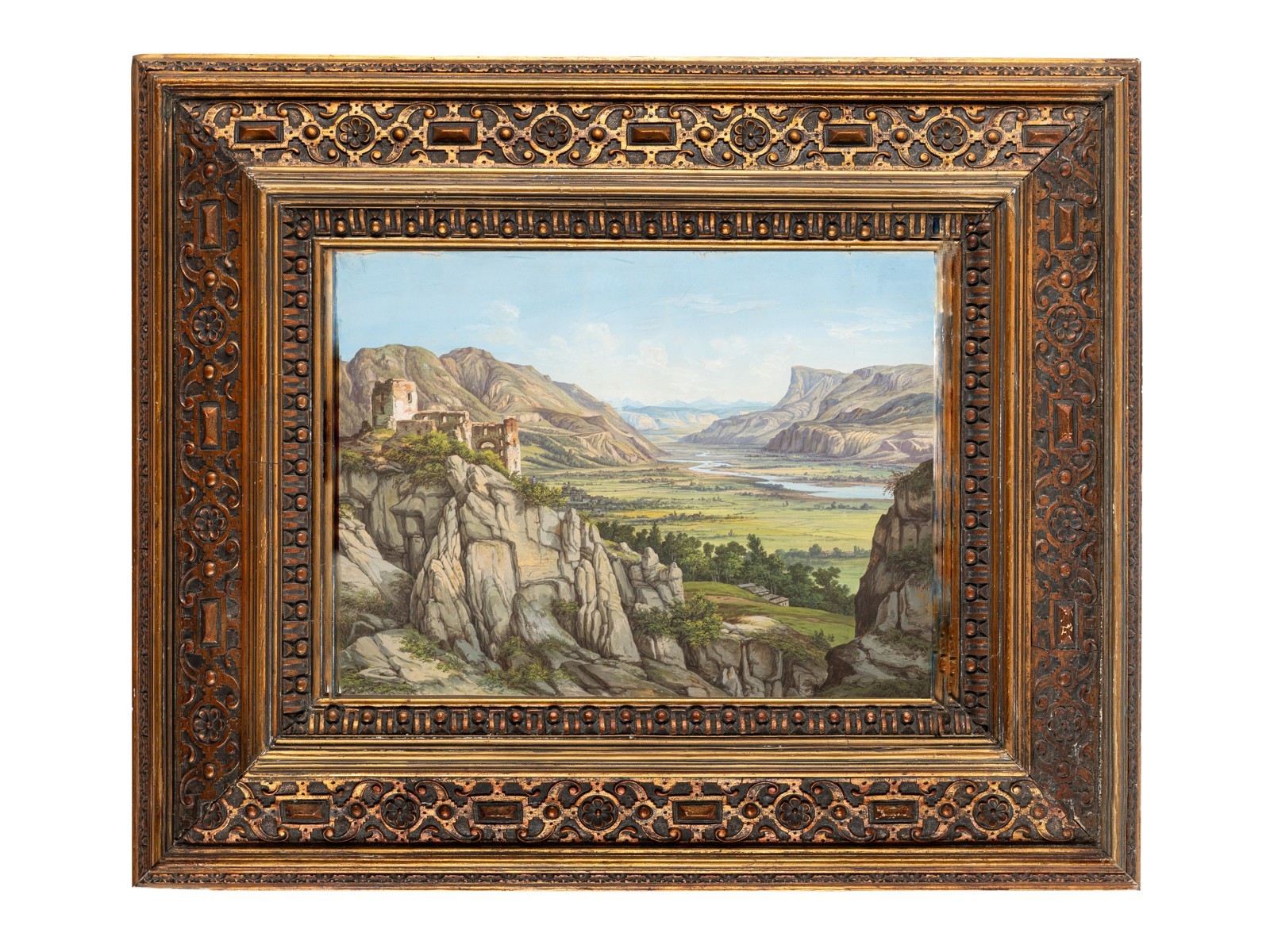 Antonín Mánes (1784 – 1843), Hrad nad údolím