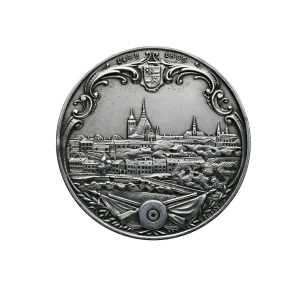Stříbrná střelecká medaile Jihlava 1899