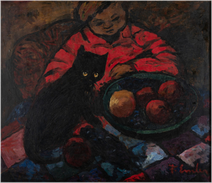 František Emler (1912 – 1992), Ivan s kotětem
